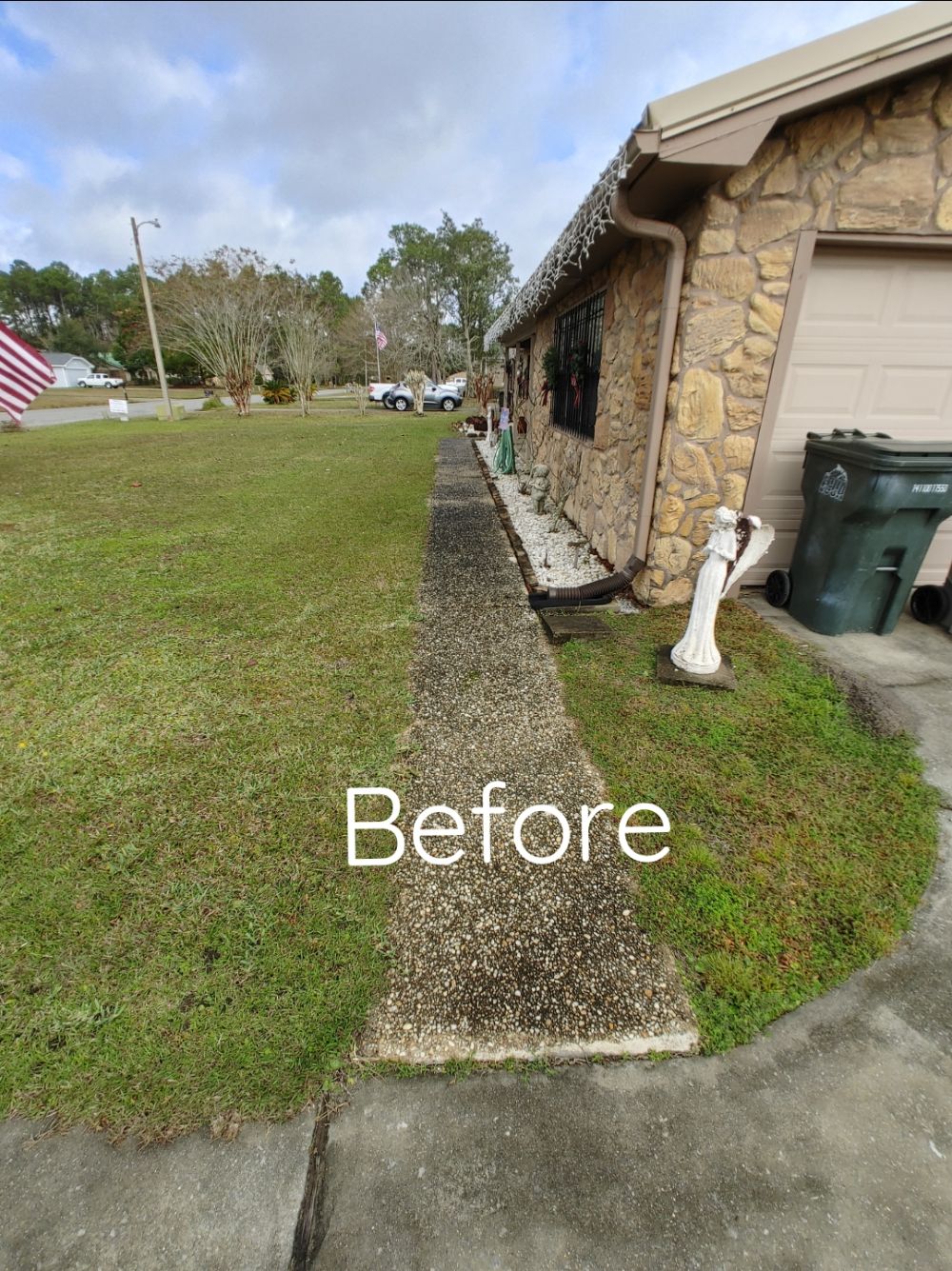 Carport cover driveway patio and sidewalk cleaning in pensacola fl